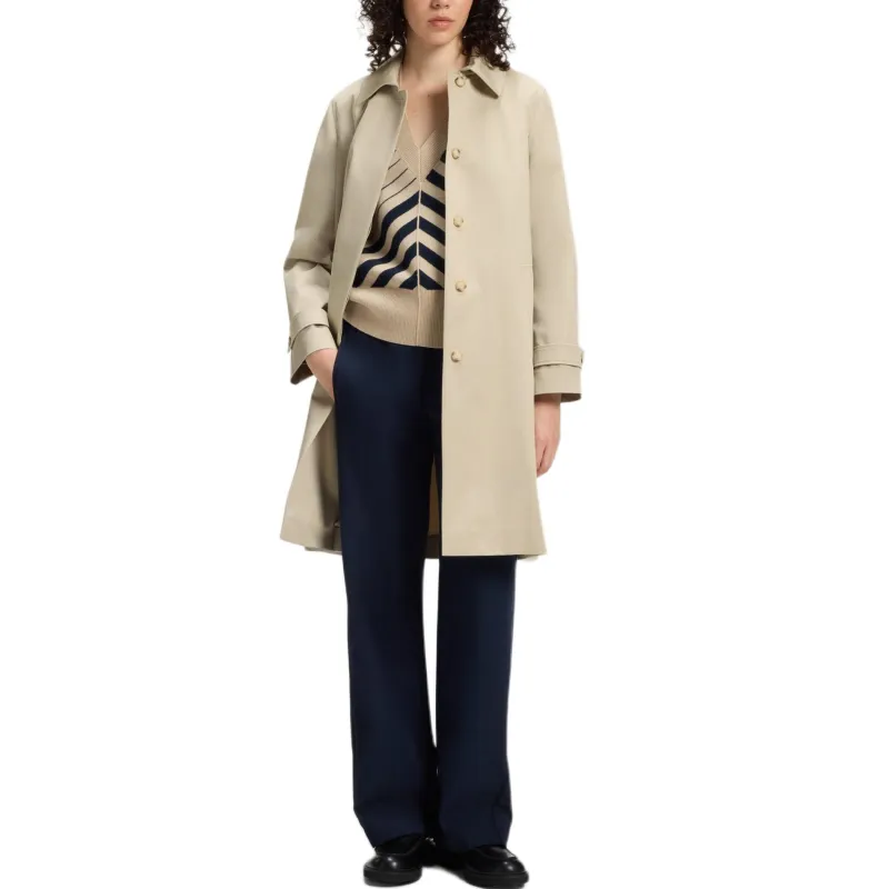 HUGO BOSS Coat Women's Light Beige-2