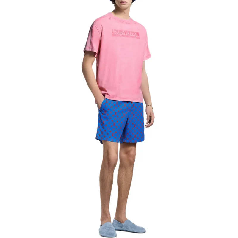 LOUIS VUITTON SS25 Swimming Shorts Men's Blue-3