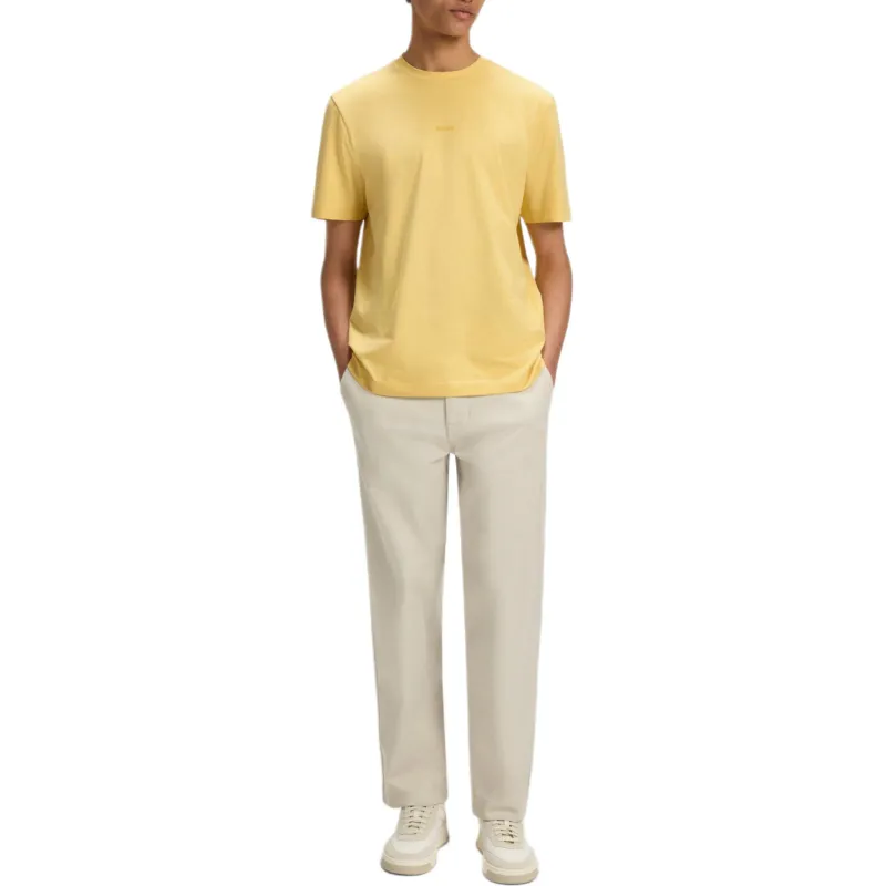 HUGO BOSS T Shirts Men Yellow-2