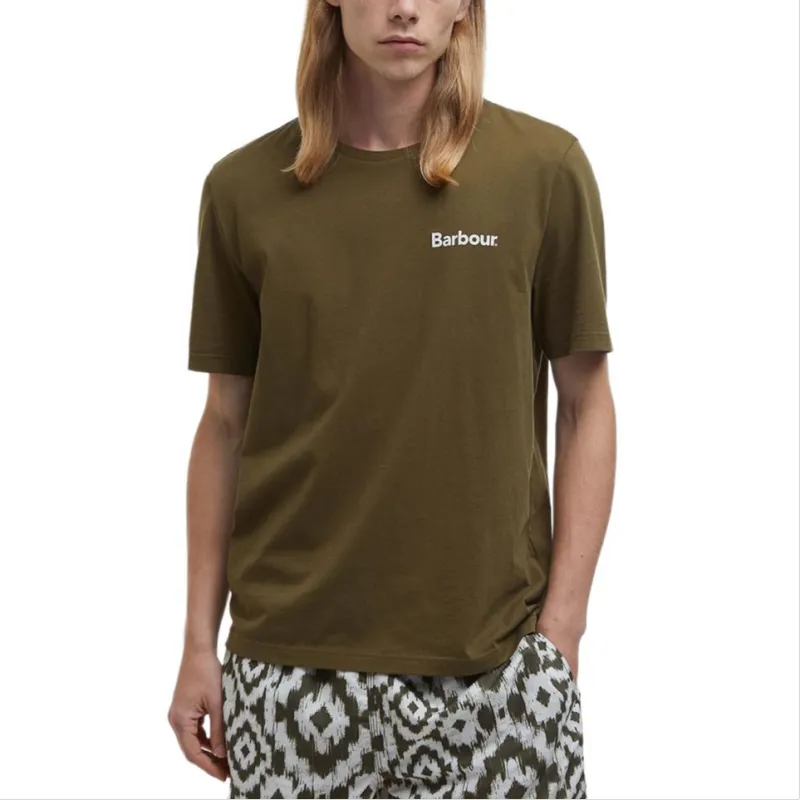 BARBOUR SS25 T Shirt Men's Green-1