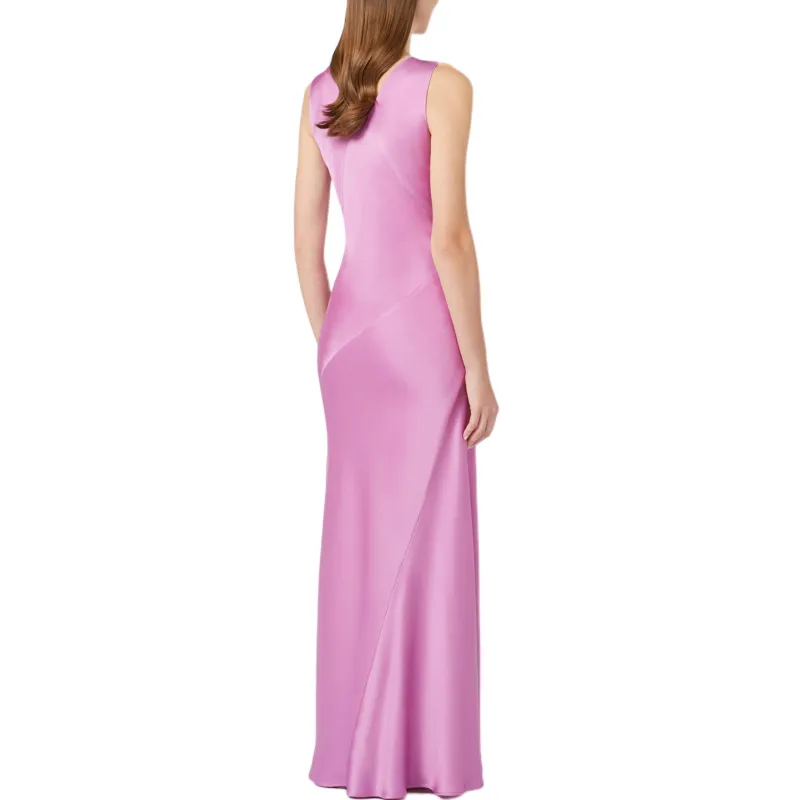 MaxMara Studio Sleeveless Dress Women's Light Purple-2