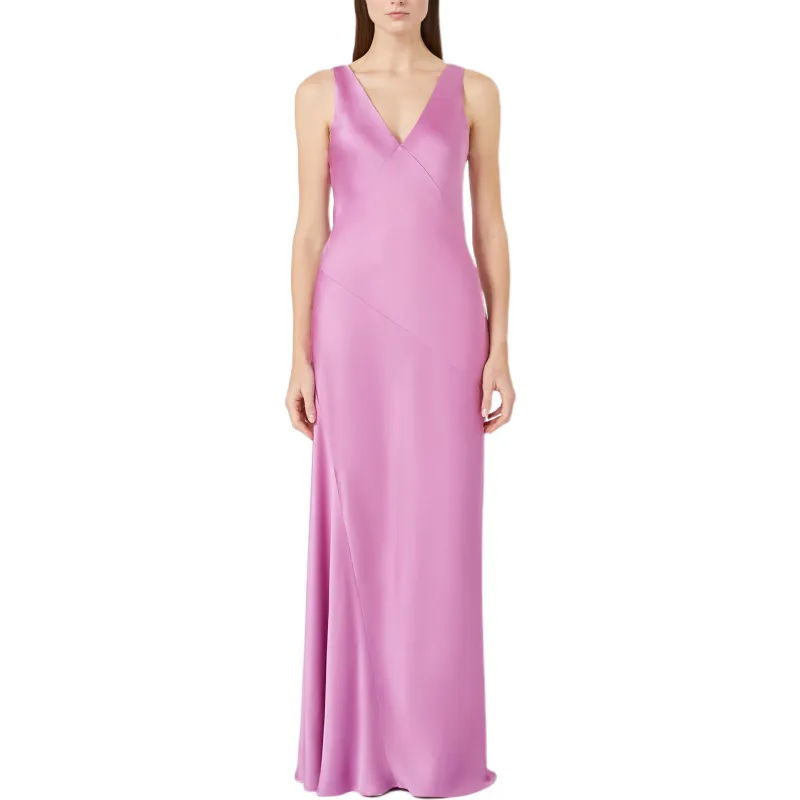 MaxMara Studio Sleeveless Dress Women's Light Purple-1