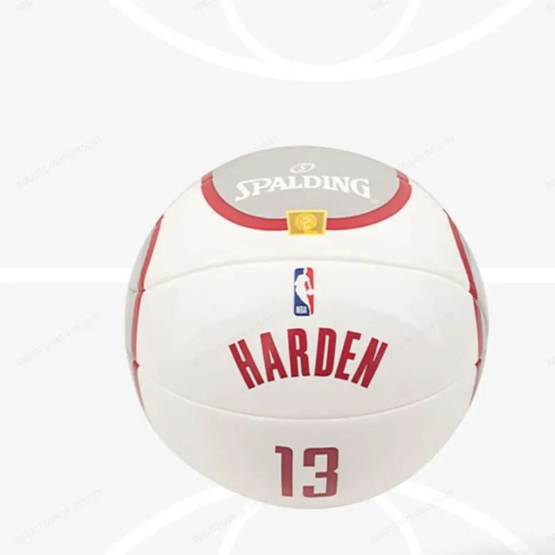 SPALDING Size 1.5 Ball Indoor Outdoor Universal Basketball PVC White Gray Red-3