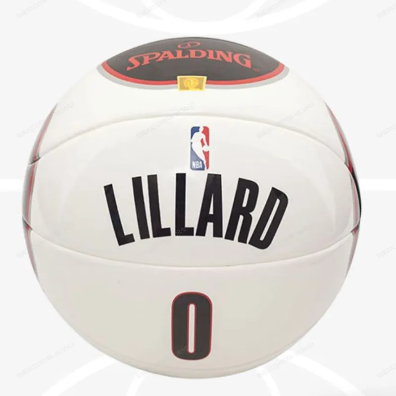 SPALDING PVC Basketball White Size 1 Ball Training Unisex-3