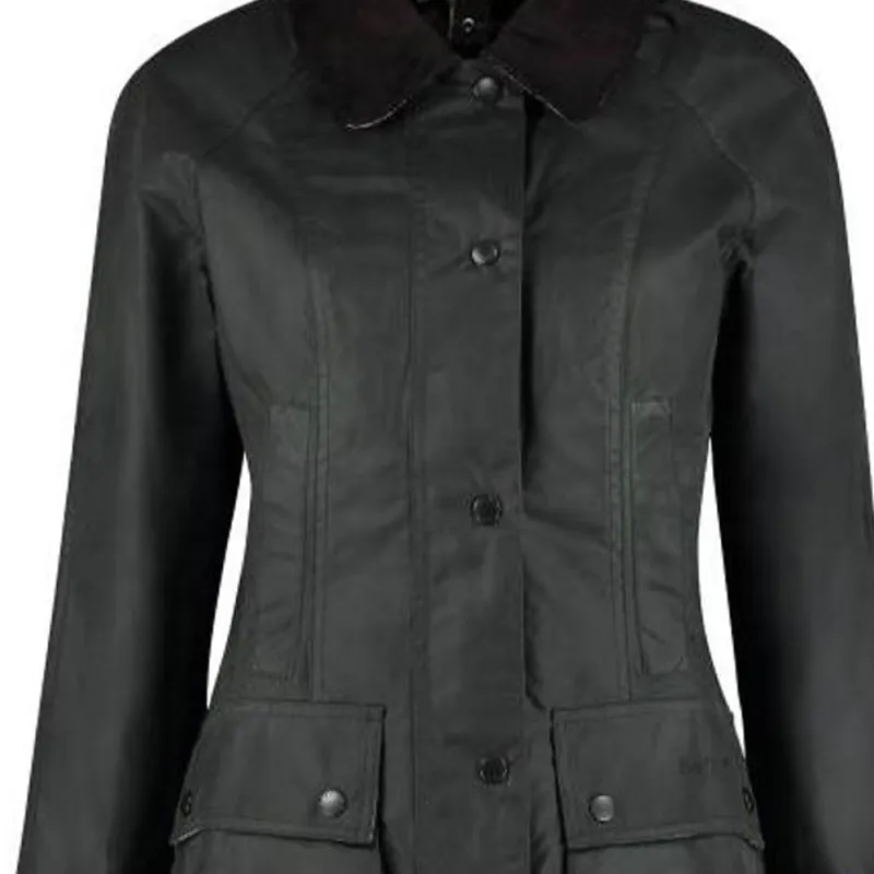 BARBOUR Long Sleeved Checked-Trim Jacket-5