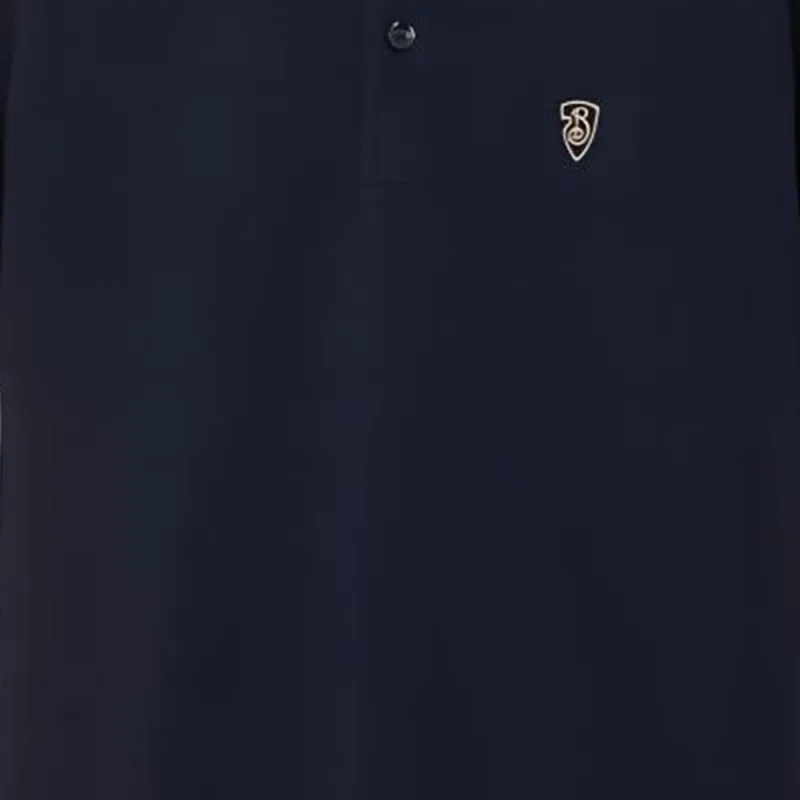 Burberry Logo Embroidered Regular Fit Polo Shirt-5