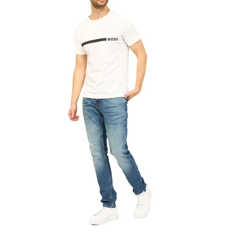 HUGO BOSS T Shirts Men White-2
