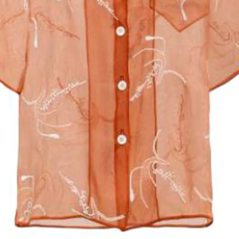 PRADA Shirts Women's Orange-3