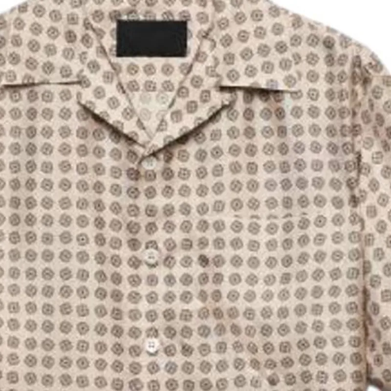 PRADA Shirt Men's Sand Beige Yellow-4
