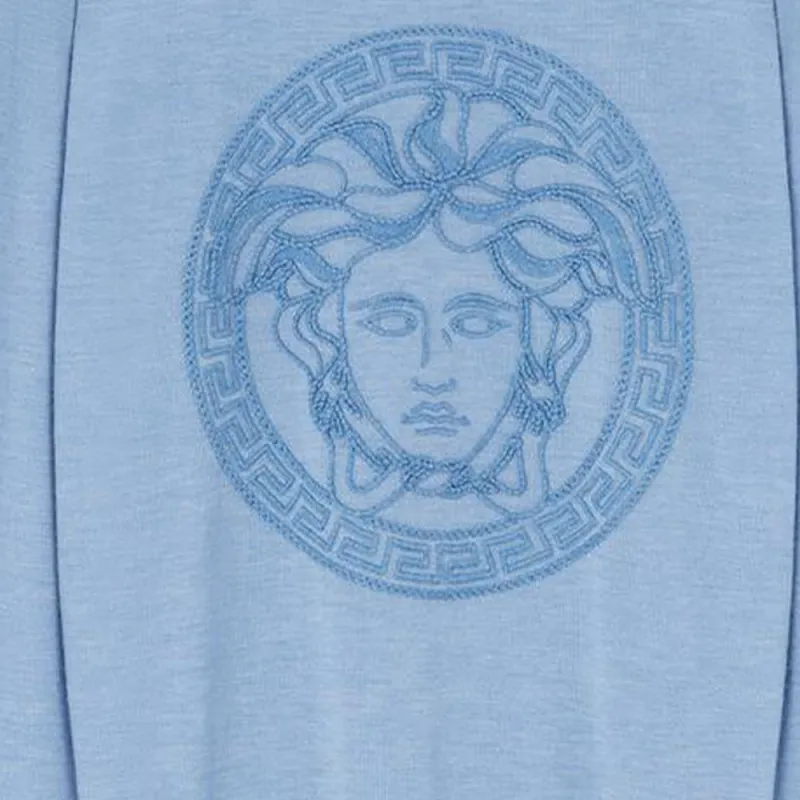 VERSACE Medusa embroidered Sweater-5