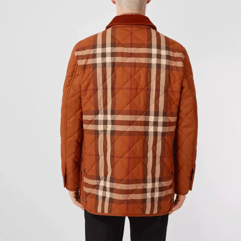 Burberry SS22 Jackets Coats Men's Orange-3