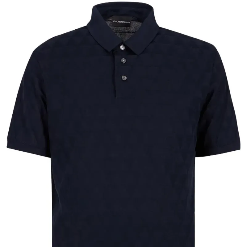 EMPORIO ARMANI Polo Shirt Men's Marine Blue-1