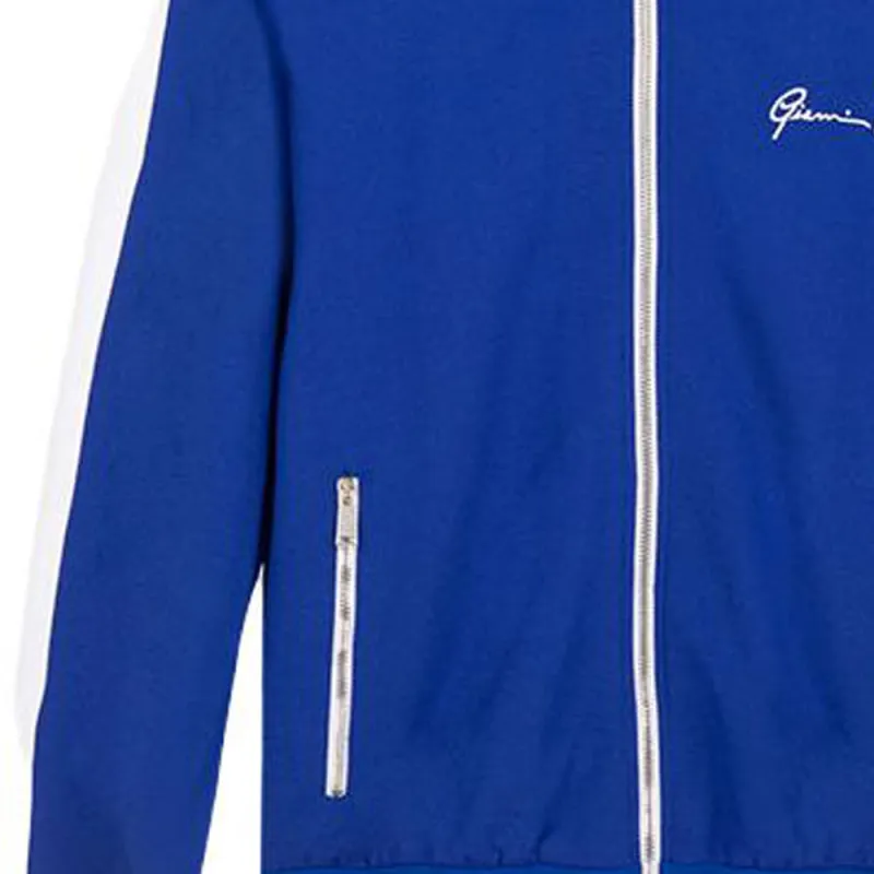 VERSACE Jackets & Coats Men's Blue-5