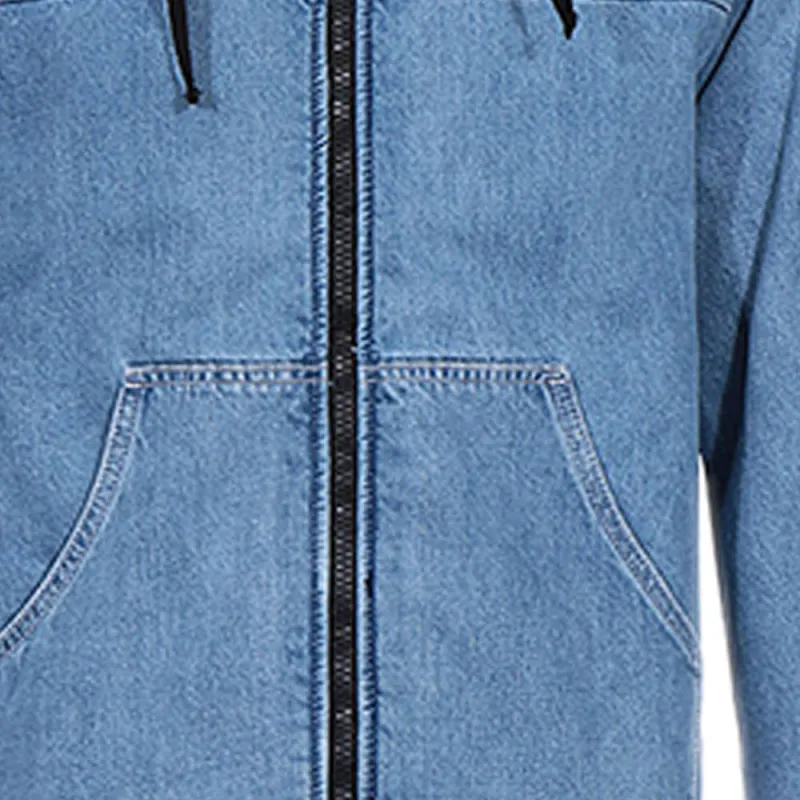 KENZO Denim Jackets Men Glacier Blue-3