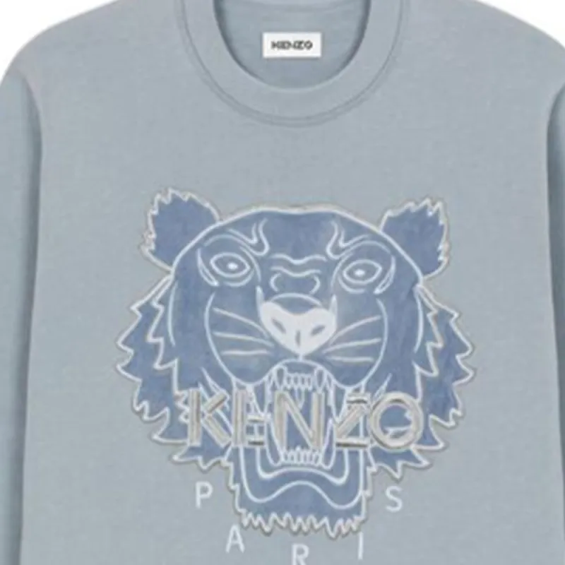 KENZO Sweatshirts Men Blue-3