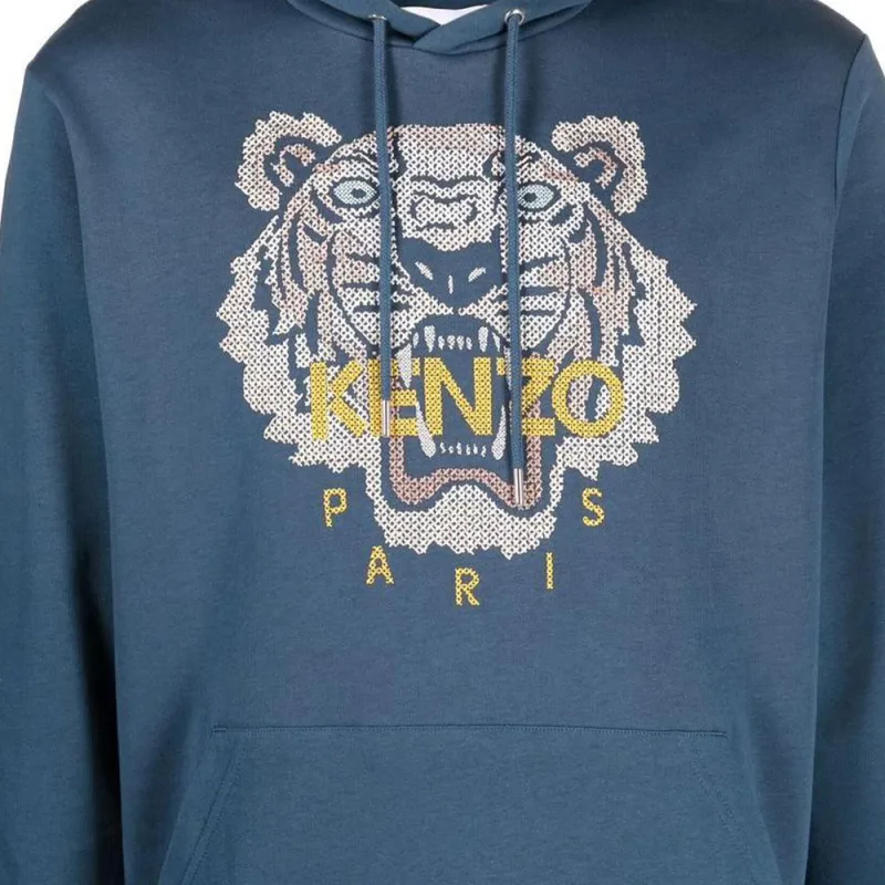 KENZO Sweatshirts Men Navy-4