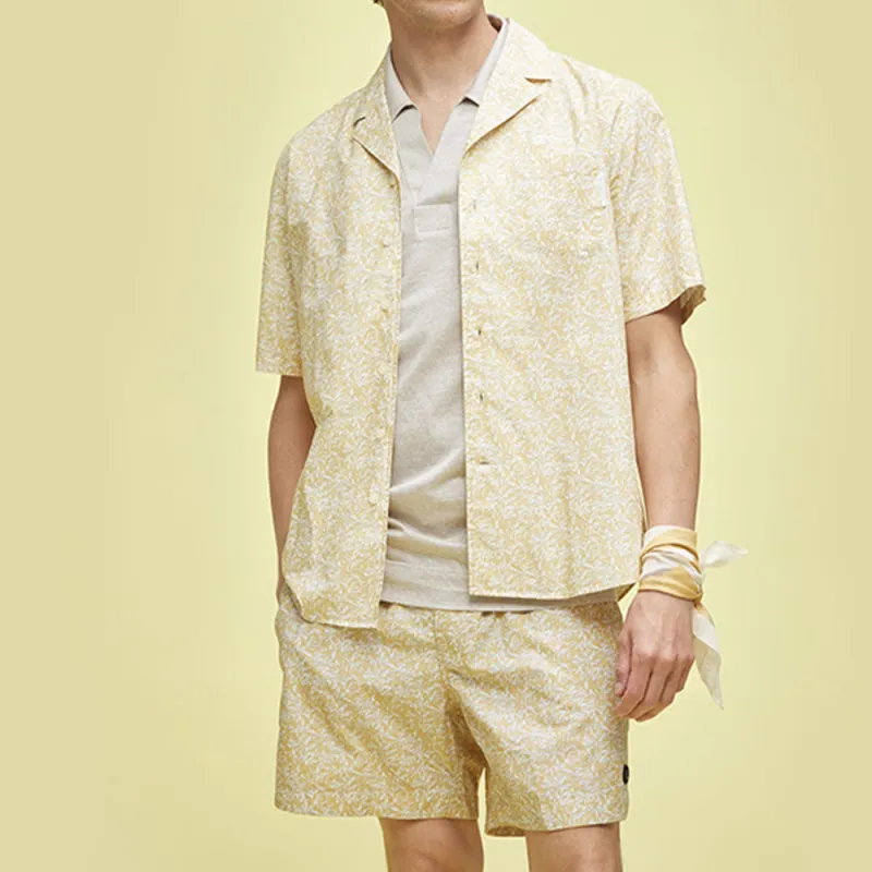 BOGNER SS23 Shirt Men's Custard-2