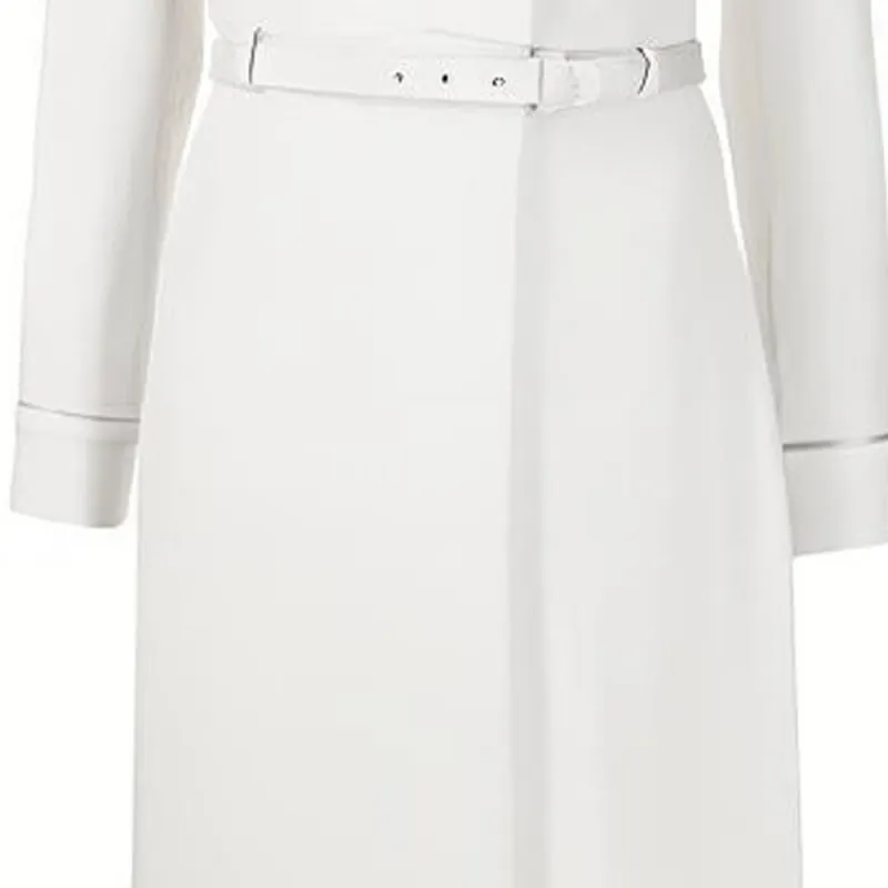 GIORGIO ARMANI FW21 Long-Sleeved Dresses Women's White-2