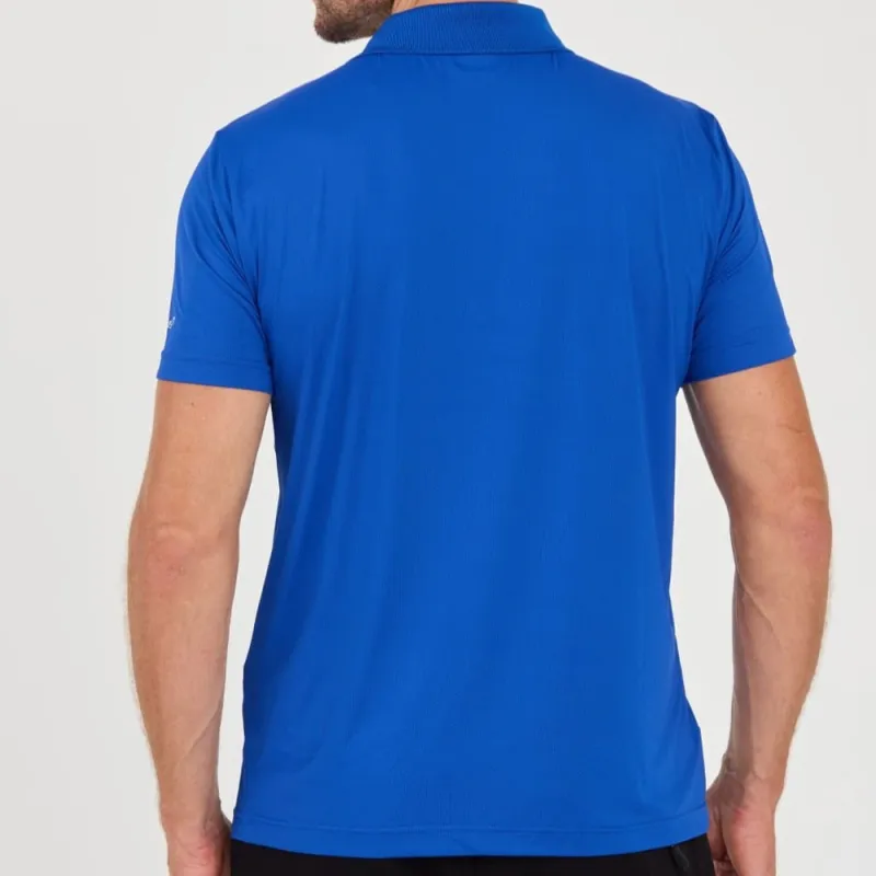 EMPORIO ARMANI EA7 SS24 Polo Shirt Men's Royal Blue-7
