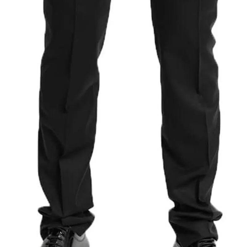 Zzegna Casual Pants Men's Black-5