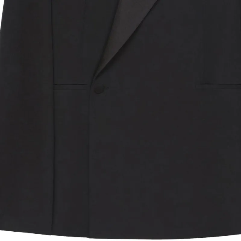 Givenchy Peak lapel Single breasted Wool Blazer-3