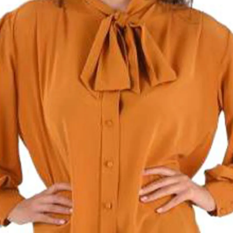 Givenchy Shirts Women's Orange Red-2