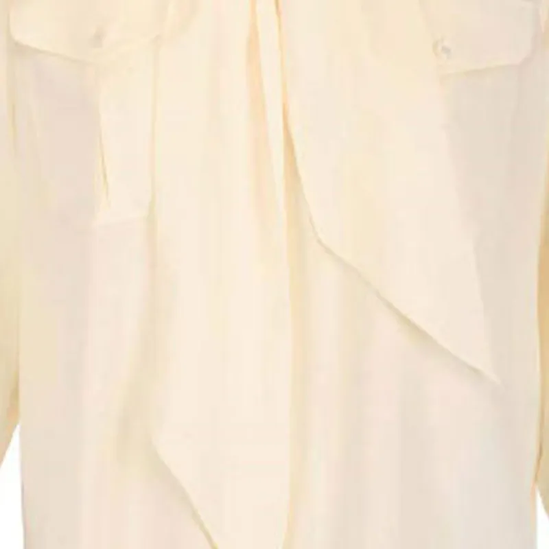 CELINE Shirts Women's Cream-3