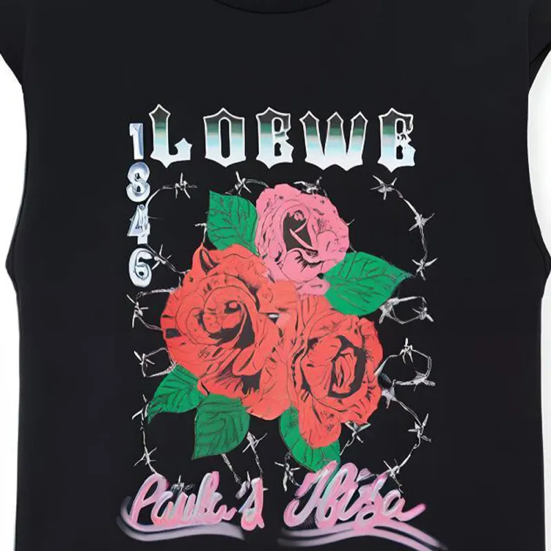 LOEWE T Shirts Men Black-4