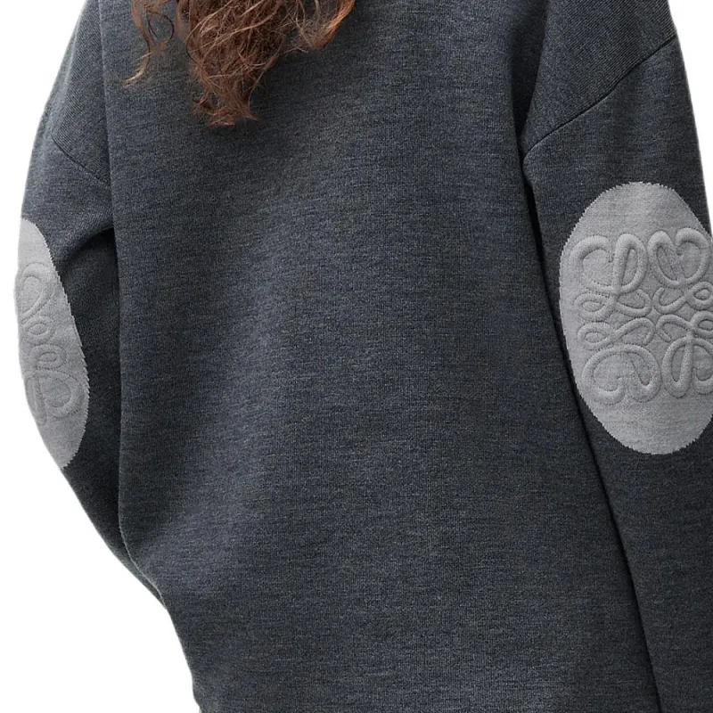 LOEWE Patch Detailed Crewneck Jumper-3