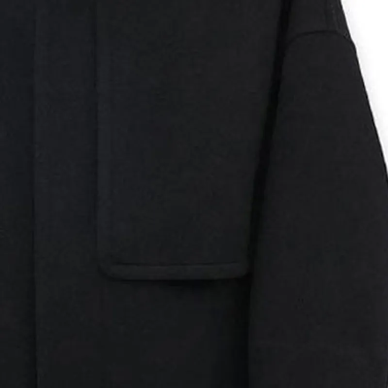LOEWE SS25 Women's Pre Selection Collection Coat Women's Black-3