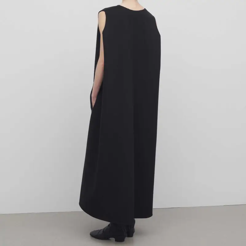 THE ROW SS24 Sleeveless Dress Women's Black-3