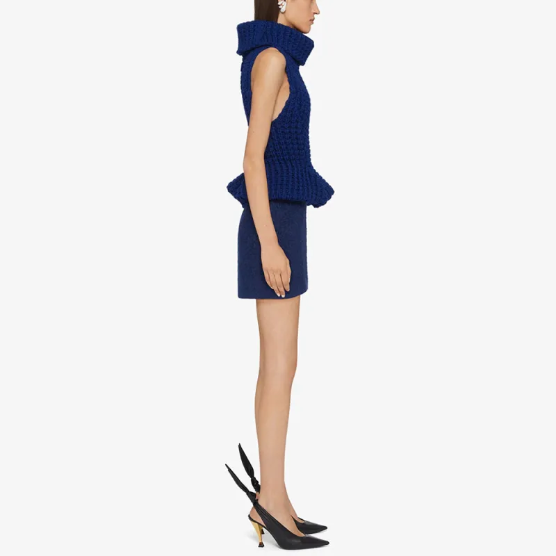 Givenchy FW24 Casual Short Skirts Women's Coral Blue-3