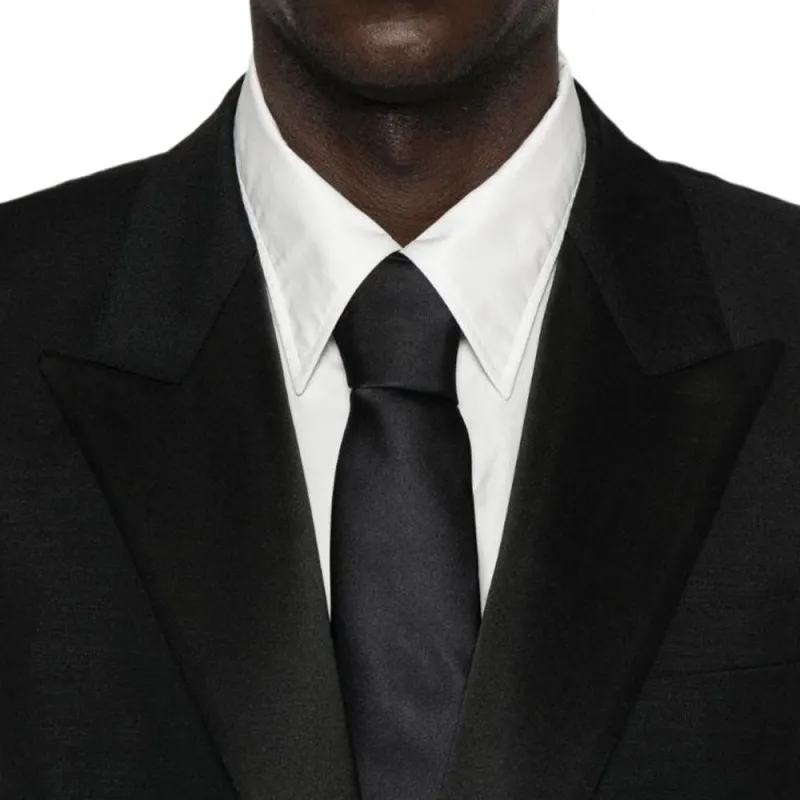 GUCCI Two Piece Tailored Tuxedo Suit-2