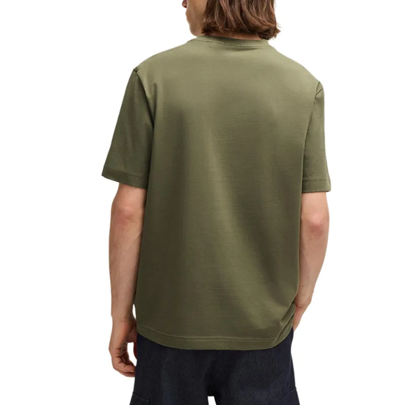HUGO BOSS Logo Printed Relaxed Fit T Shirt-3