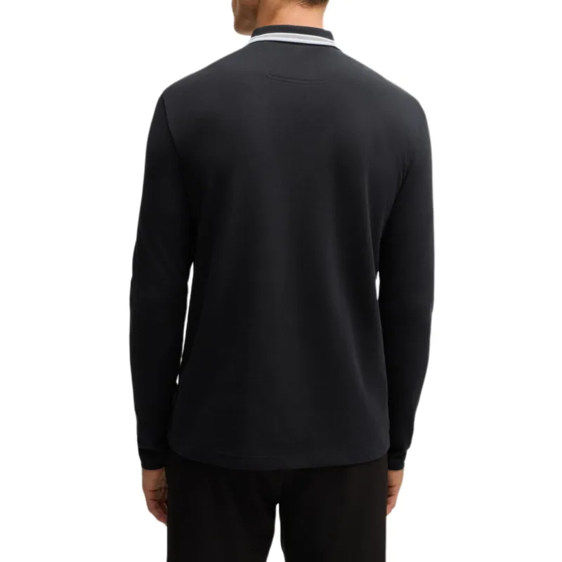 HUGO BOSS FW24 Polo Shirt Men's Navy Blue-3