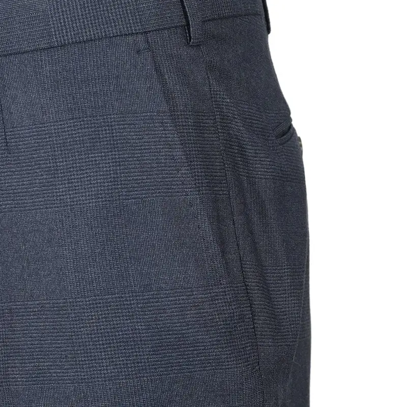 Zegna Business Suit Men's Dark Blue-8