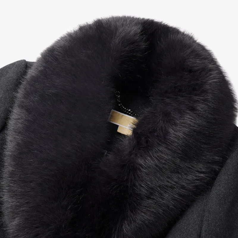 MICHAEL KORS FW24 Coats Women's Charcoal Gray-3