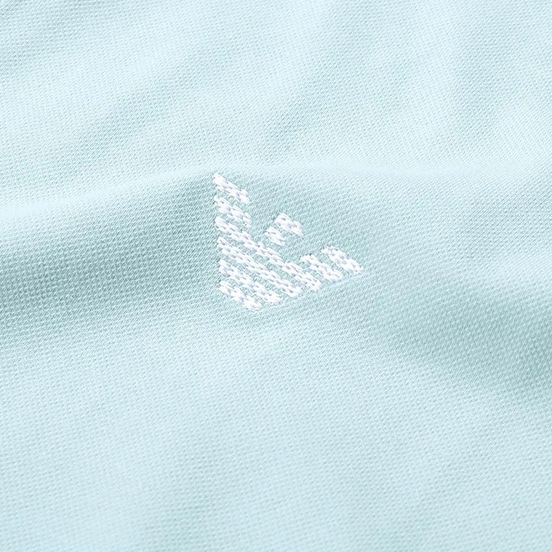 EMPORIO ARMANI FW24 Polo Shirt Men's Mint Green-5