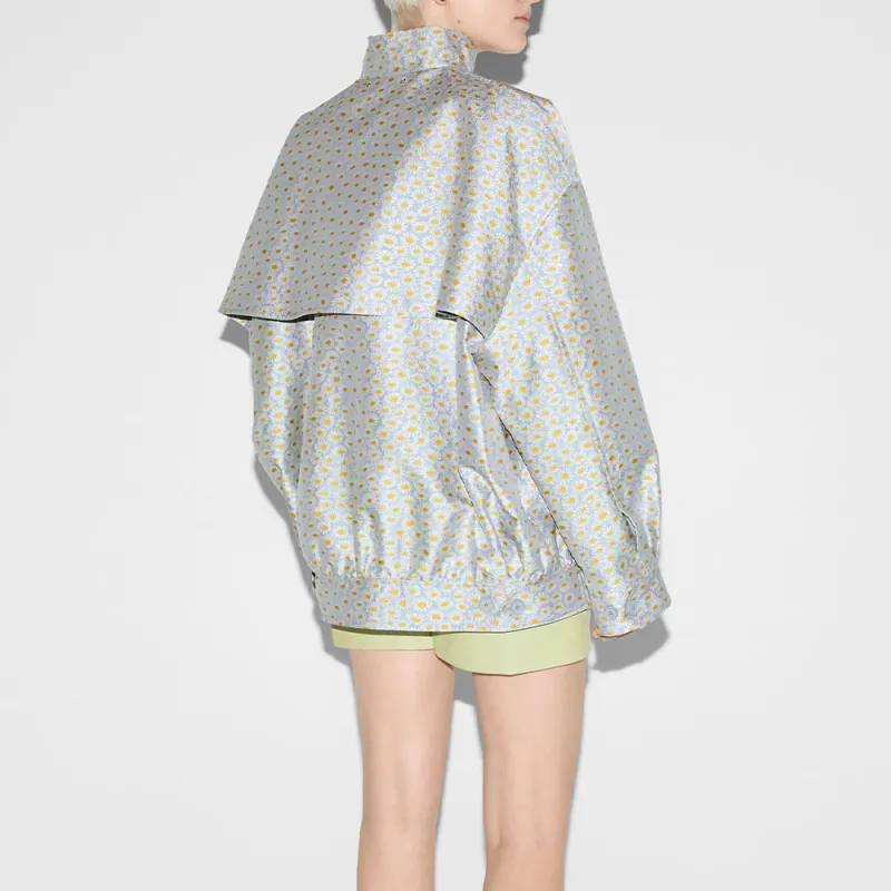 GUCCI SS25 Jackets Coats Women's Silver Gray-3