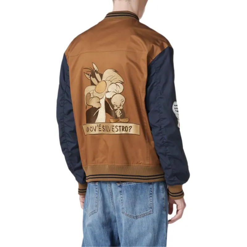 Iceberg Jackets Coats Men's Brown Blue-3