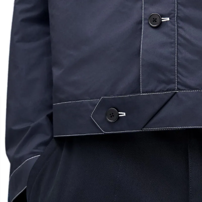 HERMES SS25 Jackets & Coats Men's Marine Blue-0