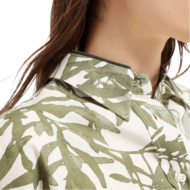 Brunello Cucinelli Printed Silk Shirt-3