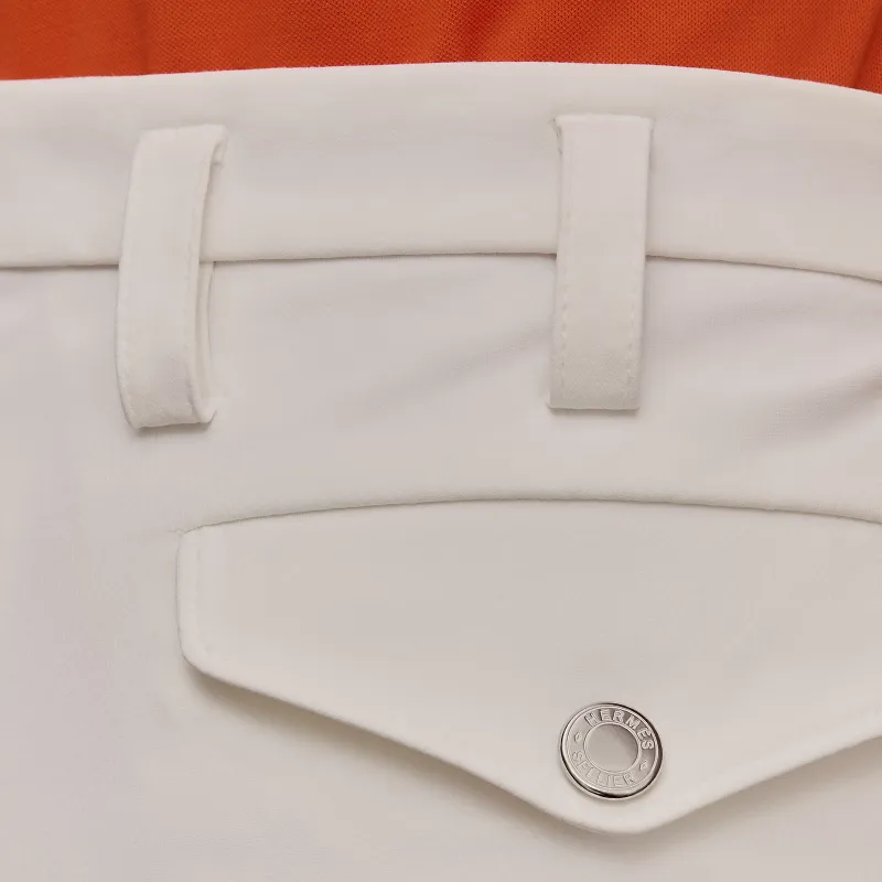 HERMES Equestrian Outfit Men's White-5