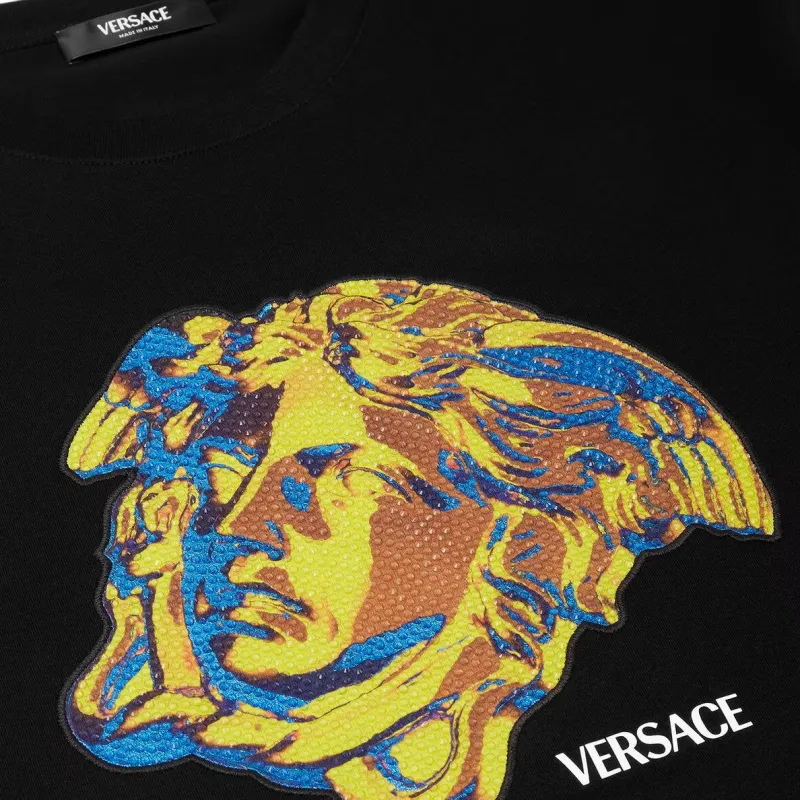 VERSACE Crystal Medusa Study T Shirt-2