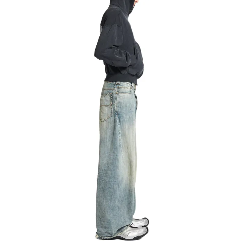 Balenciaga Logo embroidered Jeans-4