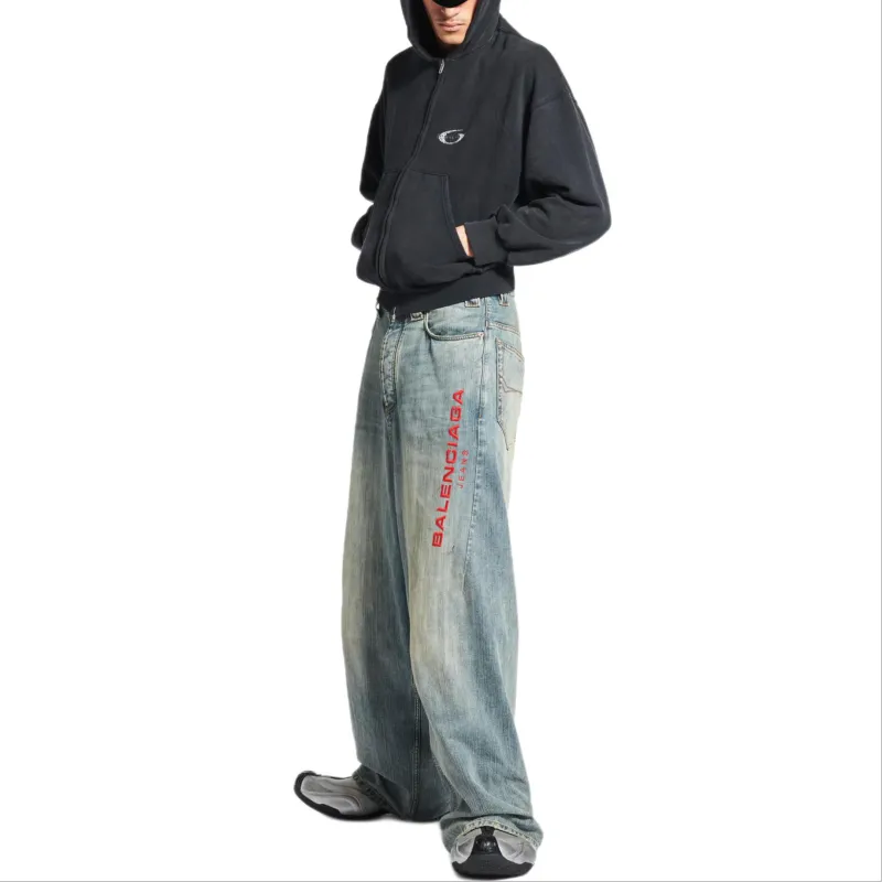 Balenciaga Logo embroidered Jeans-2