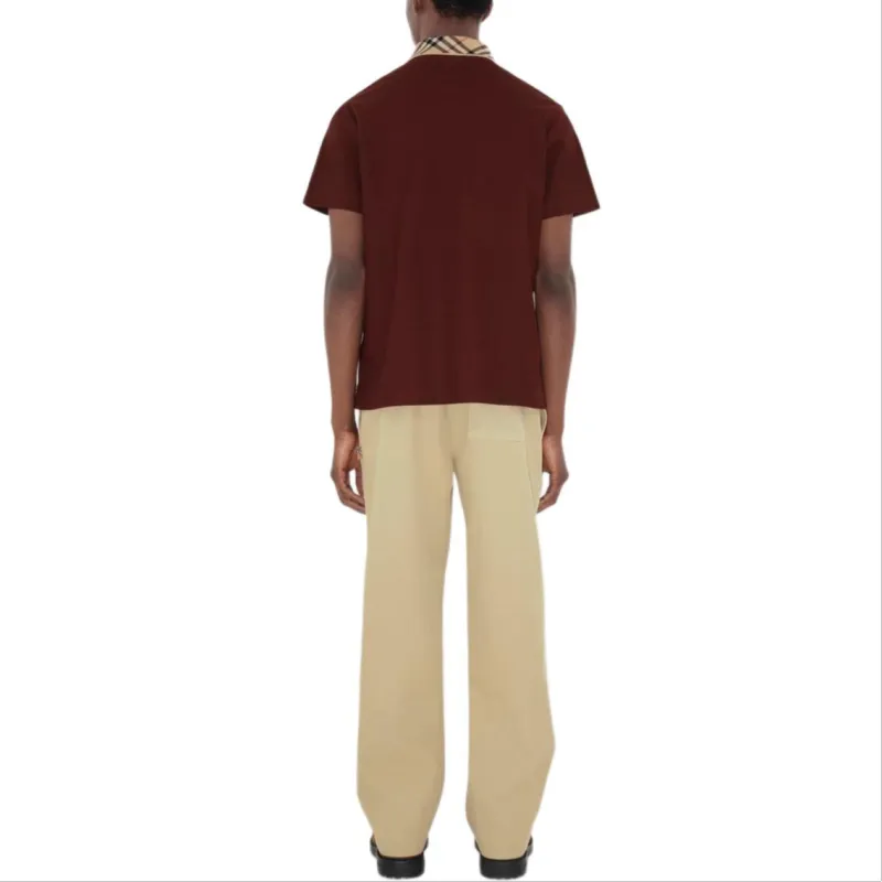 Burberry SS25 Polo Shirt Men's Red-2
