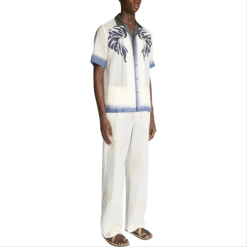 DRIES VAN NOTEN Shirt Men's Blue White-2