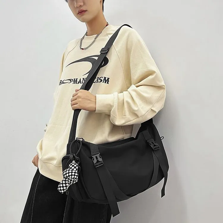 LEXI Nylon Shoulder Bag Crossbody Bag Unisex Multicolor-5