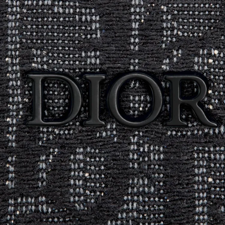 DIOR Fabric Backpack Regular Men's Black-7